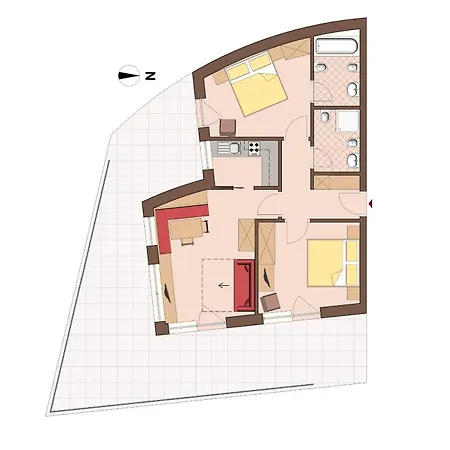 Apartament Ciasa Dolomites